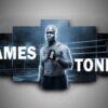james toney boxen leinwanddruck – legendärer boxer kunstdruck 1021