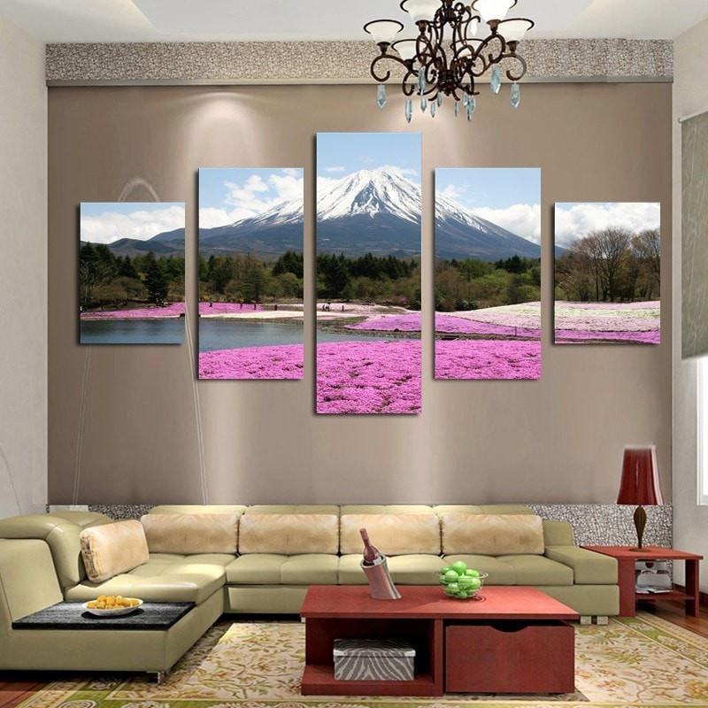 Japans Mount Fuji Nature Leinwandbilder Kunstdrucke  
