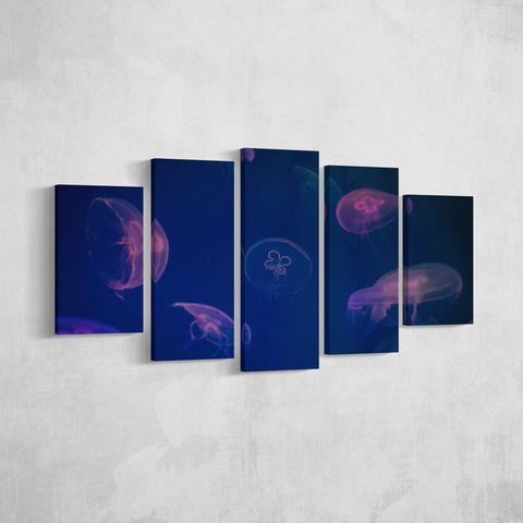 jellyfish abstract leinwandbilder kunstdrucke 7255