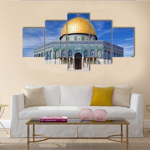 Jerusalem Blue Sky Religion Leinwandbilder Kunstdrucke Rahmen