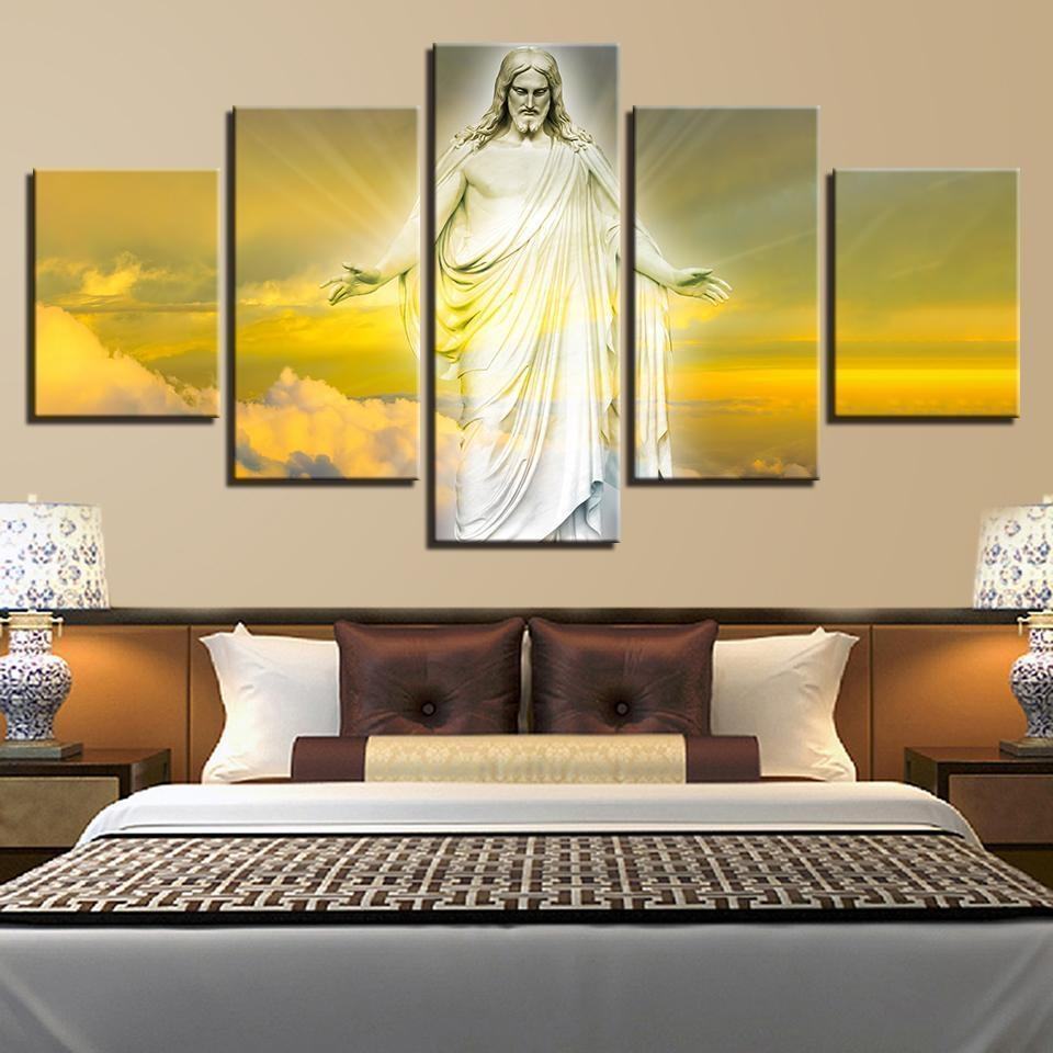 Jesus Christ Abstract S Religion Leinwandbilder Kunstdrucke Rahmen