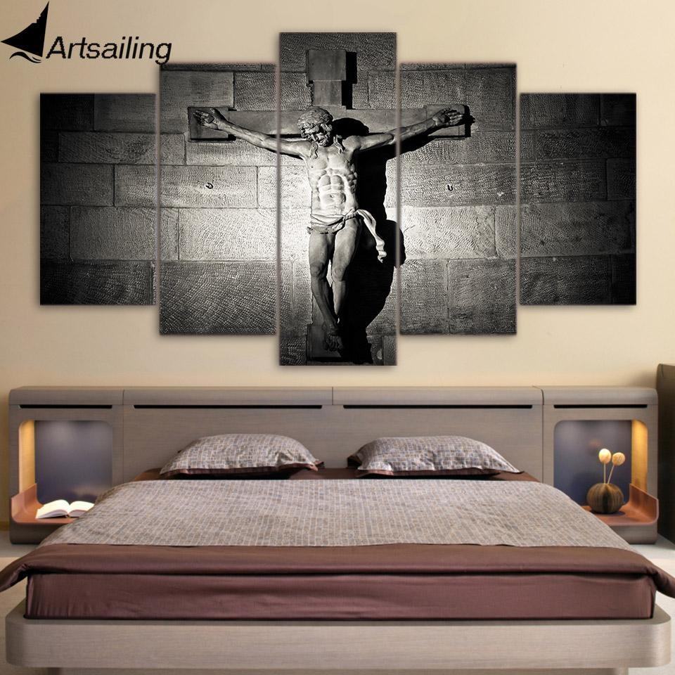 jesus statue religion leinwandbilder kunstdrucke rahmen 6470