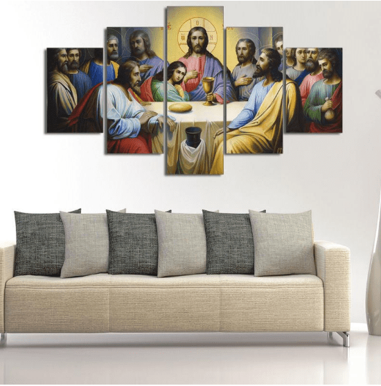 jesus the last supper 1 religion leinwandbilder kunstdrucke rahmen 3677