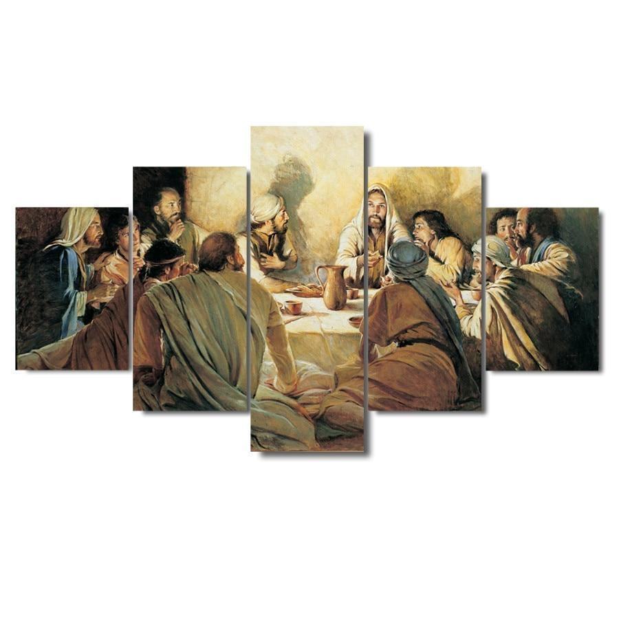 jesus the last supper 4 leinwandbilder kunstdrucke 7546