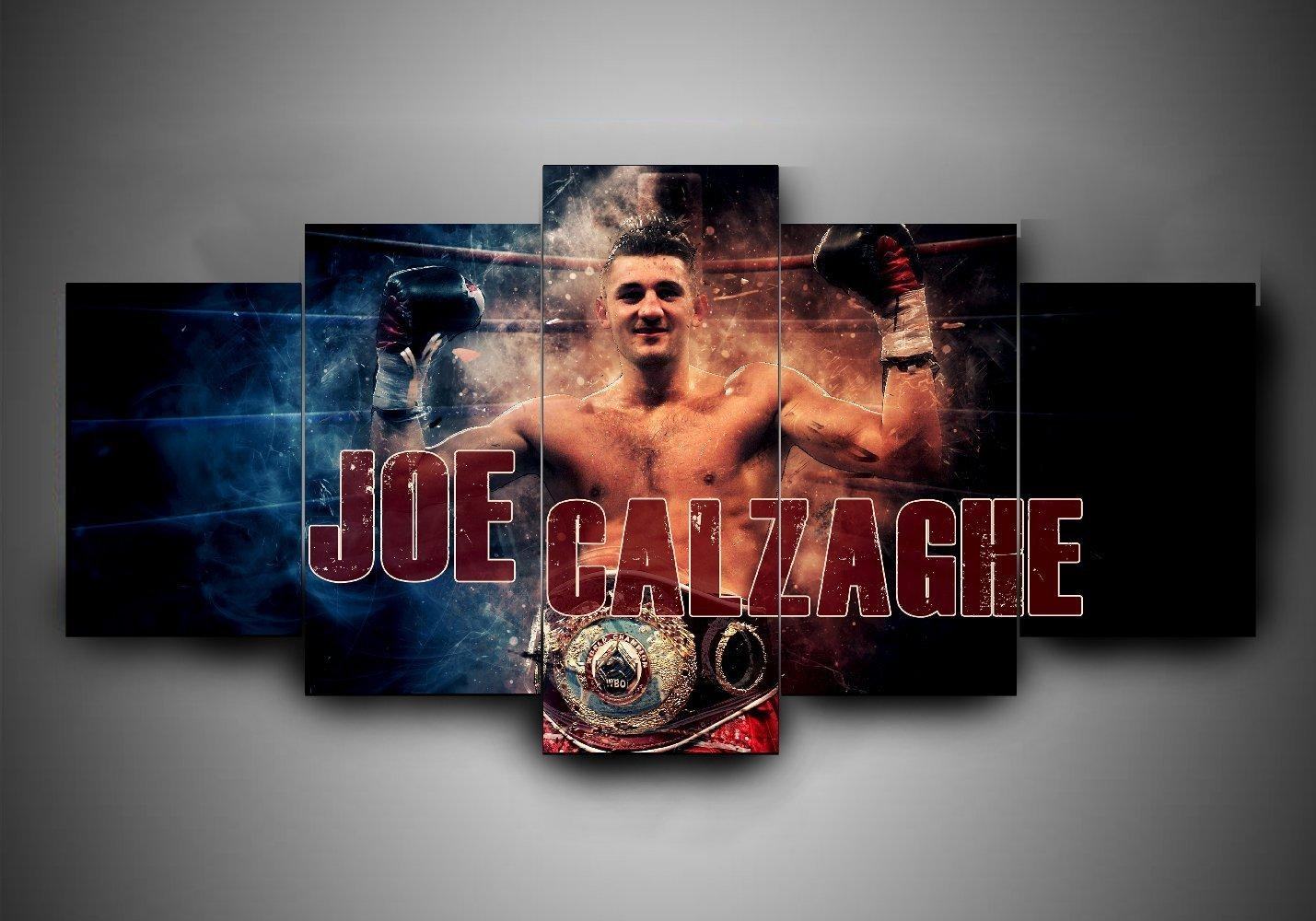 Joe Calzaghe Boxen Leinwanddruck – Super-Champion Kunstwerk