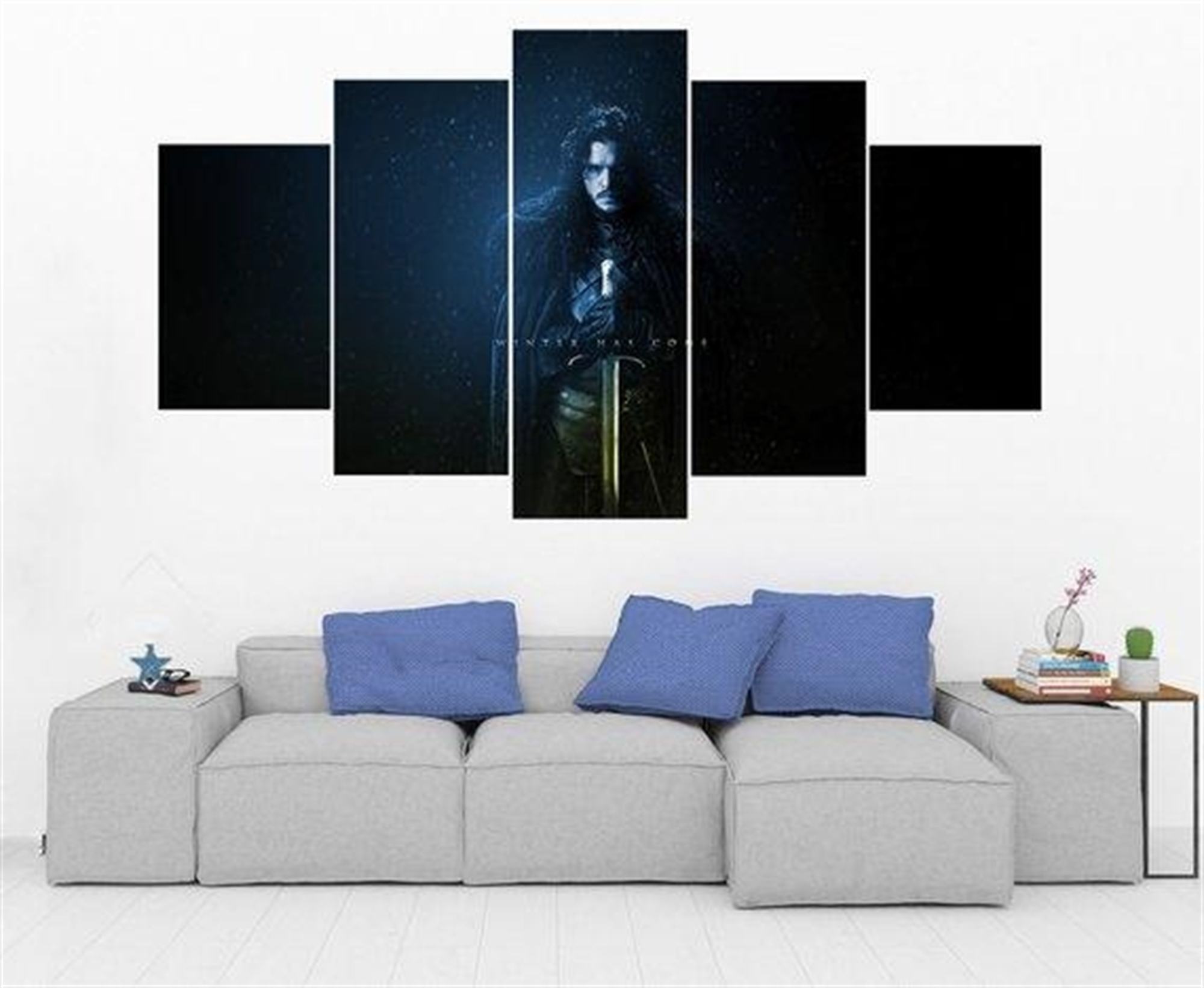 Jon Snow Game Of Thrones 1 Film Leinwandbilder Kunstdrucke Rahmen