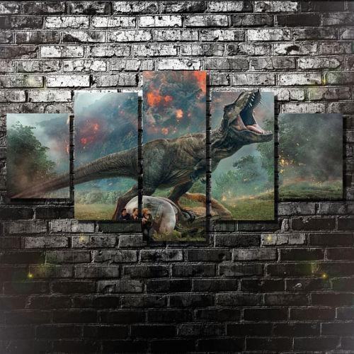 Jurassic World Kingdom Fallen Dinosaur Movie Leinwandbilder Kunstdrucke  