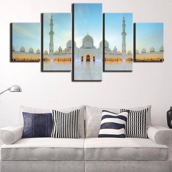 Kaaba Mecca Islamic Large Religion Leinwandbilder Kunstdrucke Rahmen