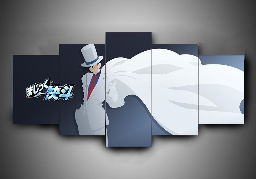 Kaito Kid 1 Anime Leinwandbilder Kunstdrucke Rahmen