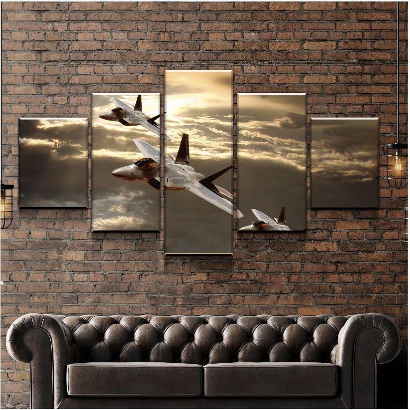 Kampfjets Leinwandbilder Kunstdrucke Rahmen