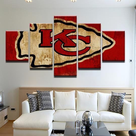 Kansas City Chiefs 2 Sport Leinwandbilder Kunstdrucke   