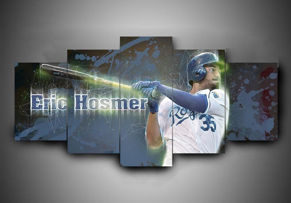 Kansas City Royals 4 Sport Leinwandbilder Kunstdrucke  