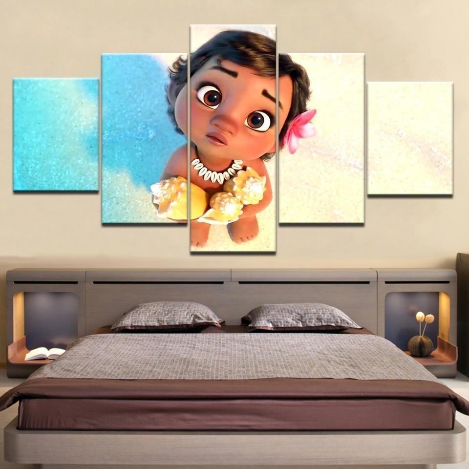 Kids Room Moana Disney Leinwandbilder Kunstdrucke Rahmen