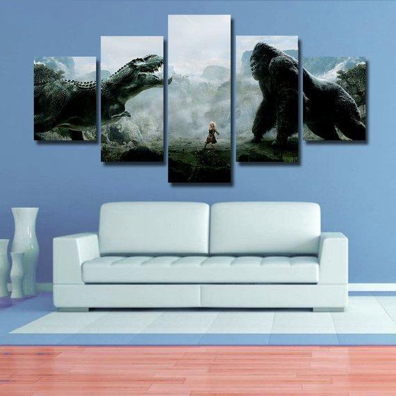 king kong movie leinwandbilder kunstdrucke 4560