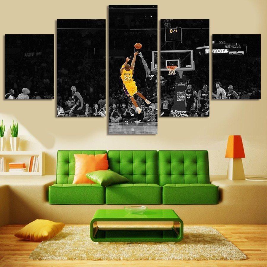 Kobe Bryant La Lakers Buzzer Beater Sport Leinwandbilder Kunstdrucke Rahmen