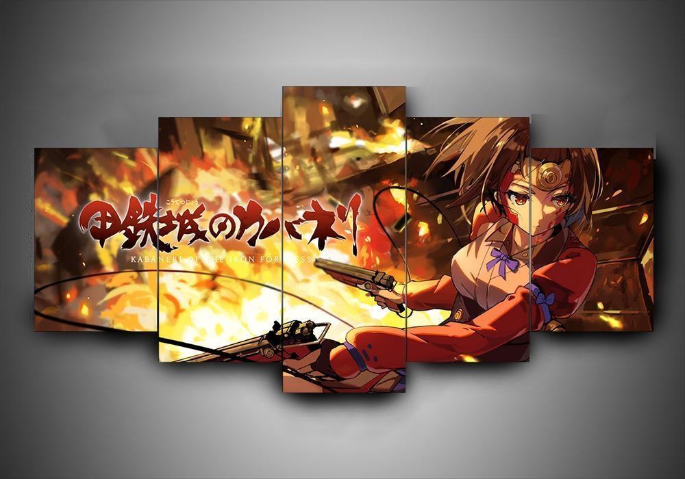Koutetsujou No Kabaneri Anime Leinwandbilder Kunstdrucke Rahmen