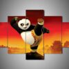 Kungfu Panda 4 Karikatur Leinwandbilder Kunstdrucke Rahmen