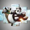 kungfu panda karikatur leinwandbilder kunstdrucke rahmen 4463