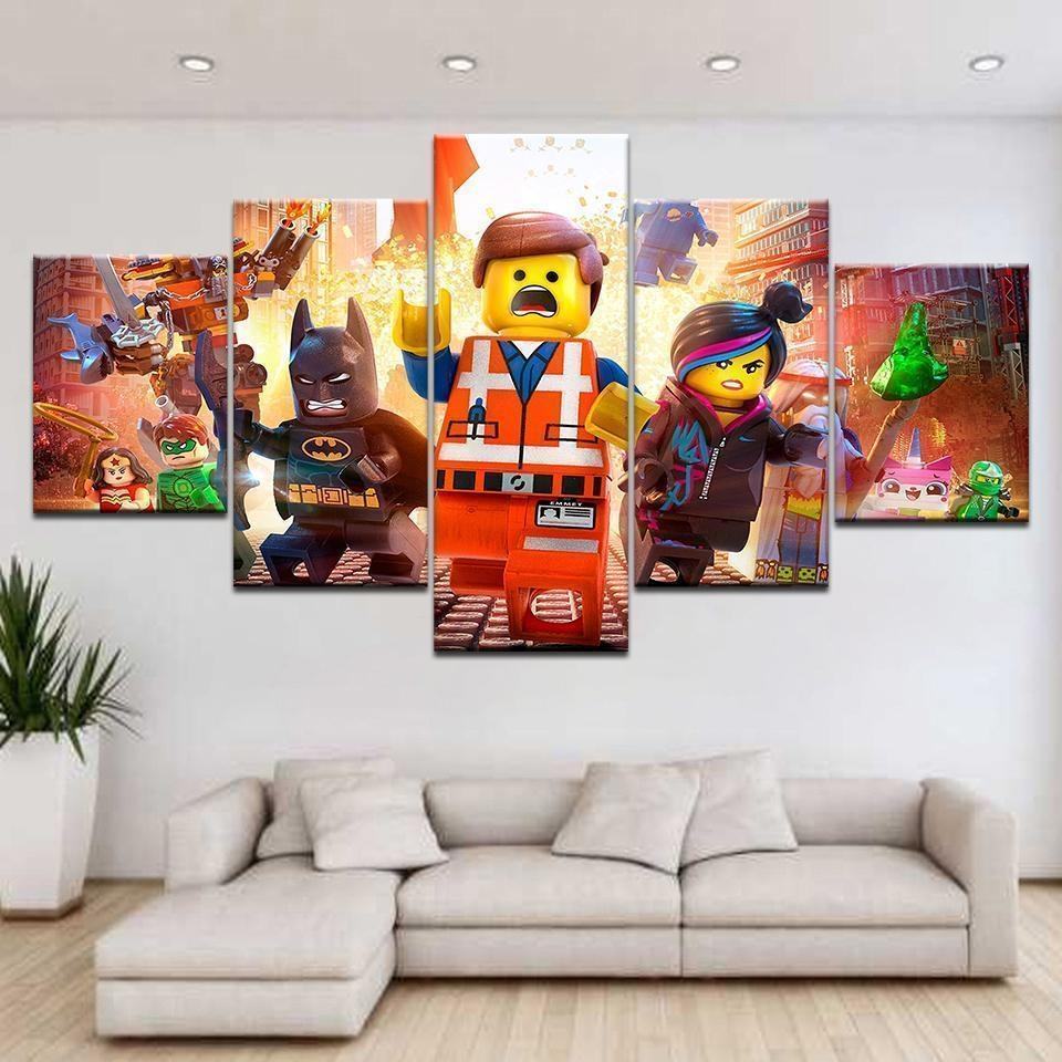 La Grande Aventure Lego Movie Leinwandbilder Kunstdrucke Rahmen
