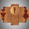 labyrinth 1 religion leinwandbilder kunstdrucke rahmen 3147