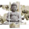 large orchid background buddha religion leinwandbilder kunstdrucke rahmen 8357