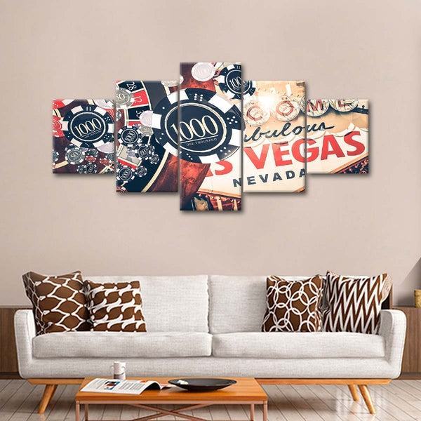 Las Vegas Casino Leinwandbilder Kunstdrucke Rahmen