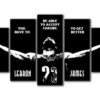 Lebron James Basketball Star Black Banner Quotes Celebrity Leinwandbilder Kunstdrucke lebron james basketball star black banner quotes celebrity leinwandbilder kunstdrucke 2826