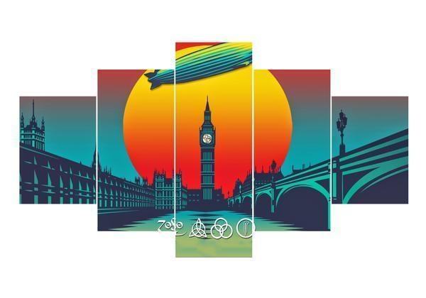 Led Zeppelin 2 Music Leinwandbilder Kunstdrucke  