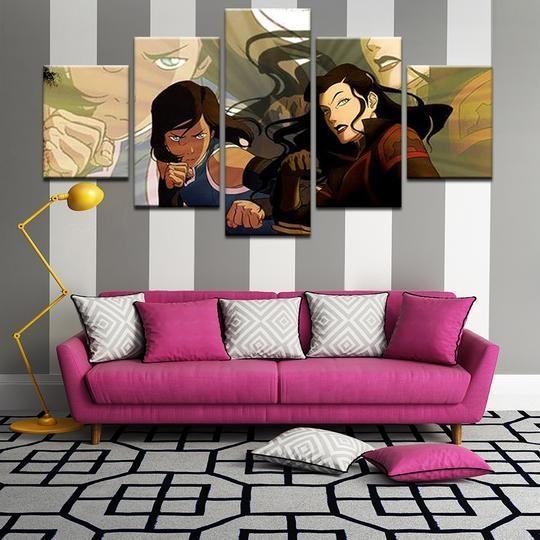 Legend Of Korra -anime Leinwandbilder Kunstdrucke Rahmen