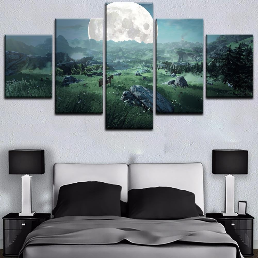 legend of zelda landscape 1 gaming leinwandbilder kunstdrucke 3060