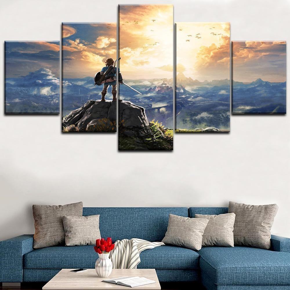 Legend Of Zelda Poster 2 Gaming Leinwandbilder Kunstdrucke  
