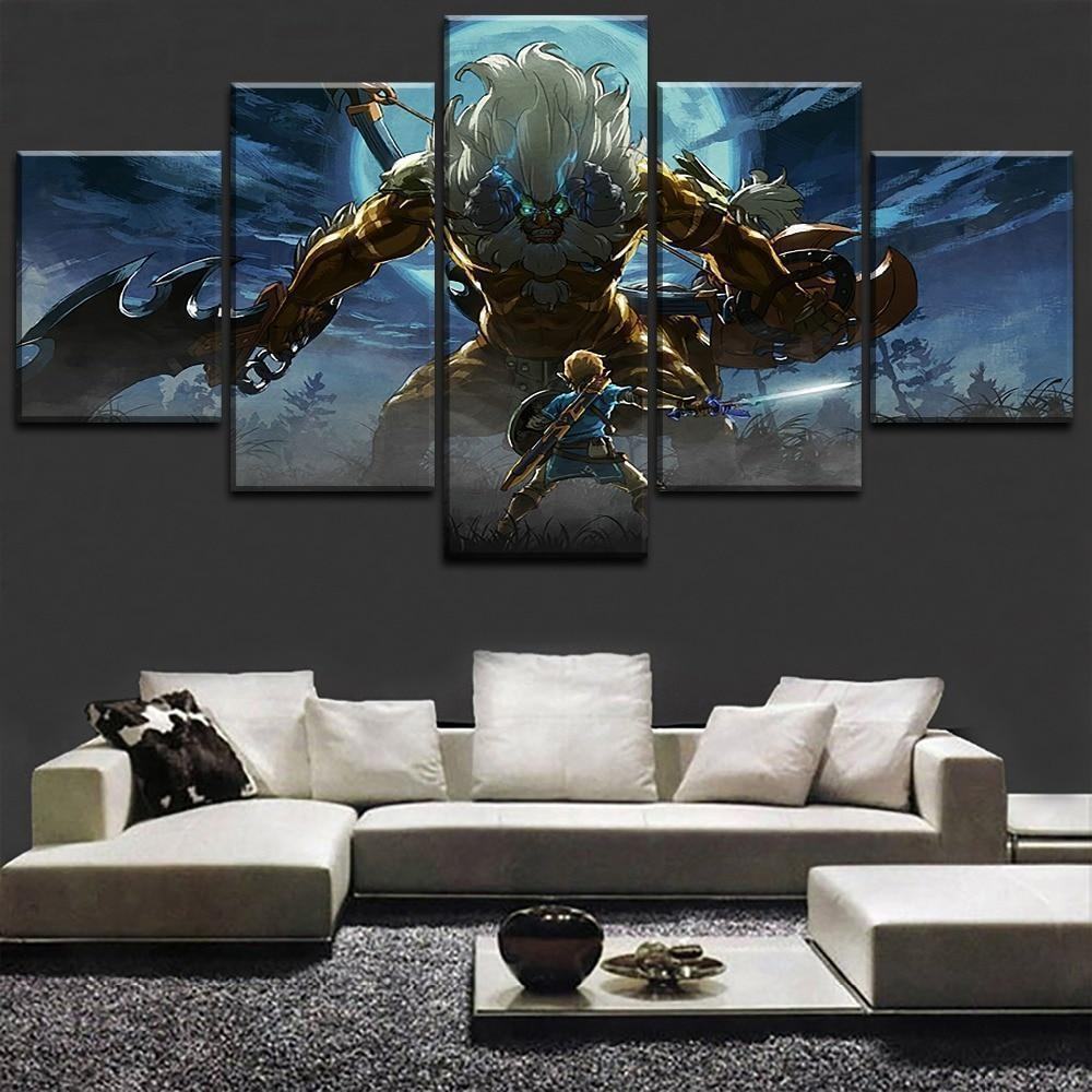 Legend Of Zelda Poster 3 Gaming Leinwandbilder Kunstdrucke Rahmen