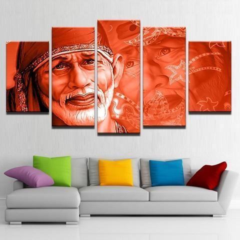 Life Is A Dream Realize It Sai Baba Religion Leinwandbilder Kunstdrucke Rahmen