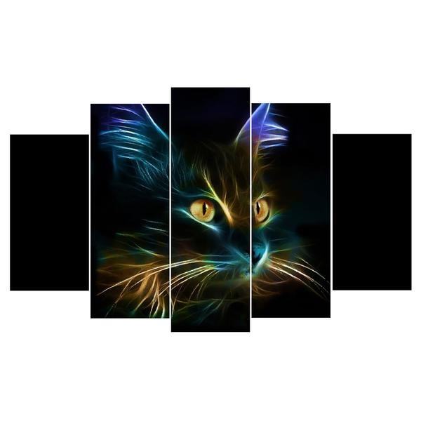 light cat animal leinwandbilder kunstdrucke 8445