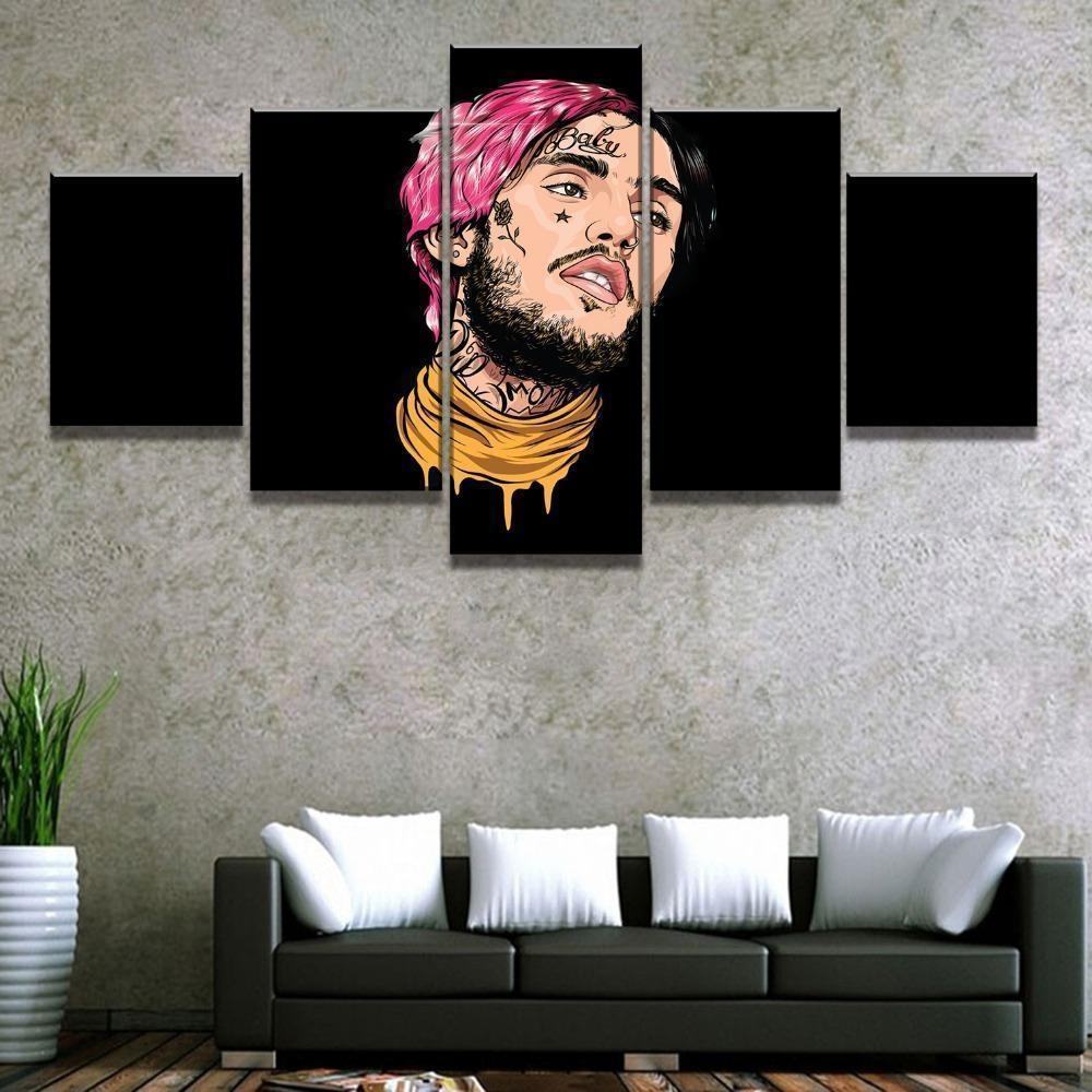 Lil Peep The Art 1 Celebrity Leinwandbilder Kunstdrucke Rahmen