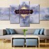 lol league of legends victory scene game leinwandbilder kunstdrucke rahmen 3705