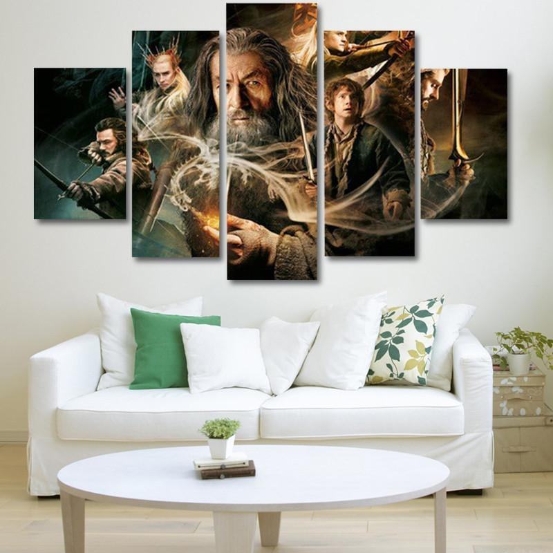 Lord Of The Rings Characters Movie Leinwandbilder Kunstdrucke  