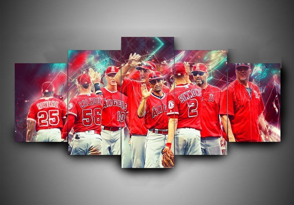 Los Angeles Angels 1 – Sport Leinwandbilder für Baseball-Fans