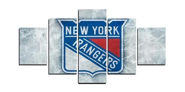 Los Angeles Angels NFL Team On Ice Rink – Sport Leinwandbilder für Fans