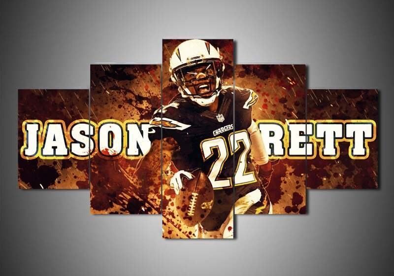 Los Angeles Chargers Jason Verrett Sport Leinwandbilder Kunstdrucke  