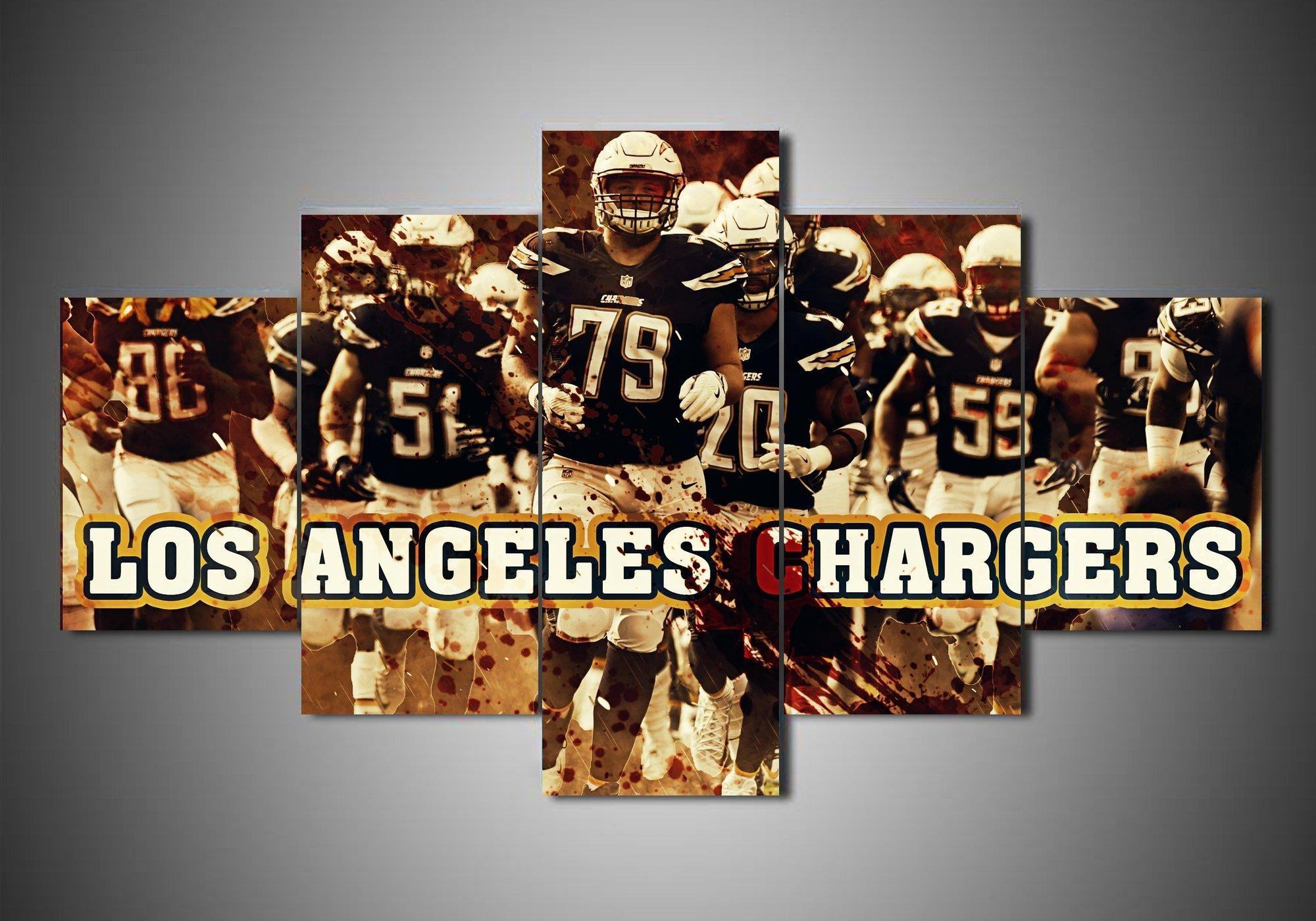 Los Angeles Chargers Team 1 – Sport Leinwandbilder für Football-Fans