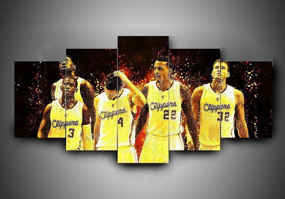 Los Angeles Clippers – Sport Leinwandbilder für Basketball-Fans