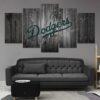 los angeles dodgers logo poster baseball leinwandbilder kunstdrucke rahmen 7092