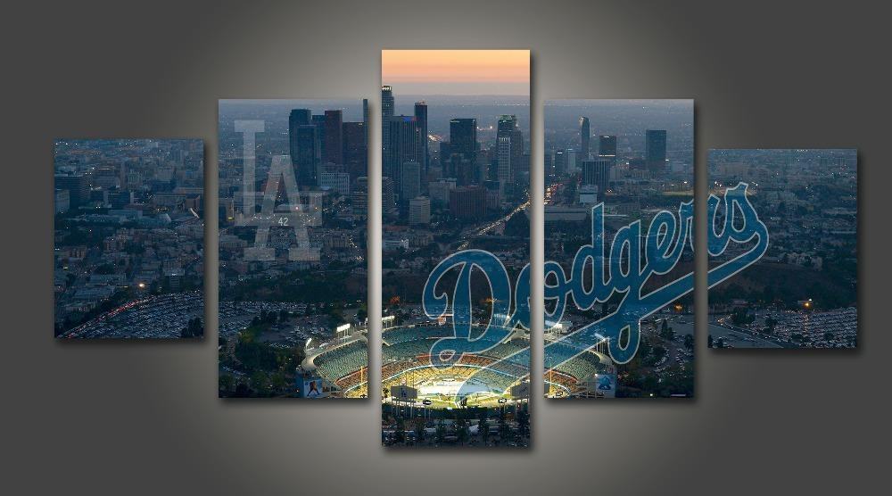 Los Angeles Dodgers Stadium Baseball Leinwandbilder Kunstdrucke  