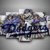 los angeles dodgers – sport leinwandbilder für baseball liebhaber 7175