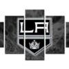 Los Angeles Kings NHL Team Black – Sport Leinwandbilder für Eishockey-Liebhaber los angeles kings nhl team black – sport leinwandbilder für eishockey liebhaber 3361