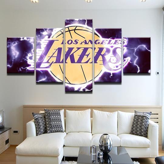 Los Angeles Lakers 2 – Sport Leinwandbilder für Basketball-Fans
