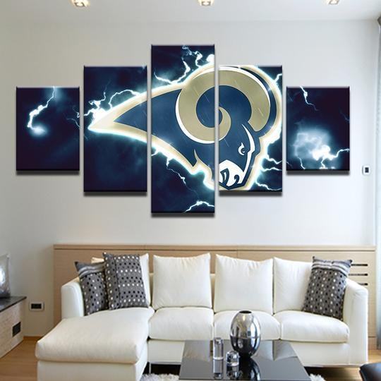 Los Angeles Rams 2 – Sport Leinwandbilder für Football-Fans