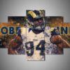 los angeles rams robert quinn – sport leinwandbilder für football enthusiasten 3969