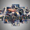 los angeles rams team 1 – sport leinwandbilder für football fans 1959